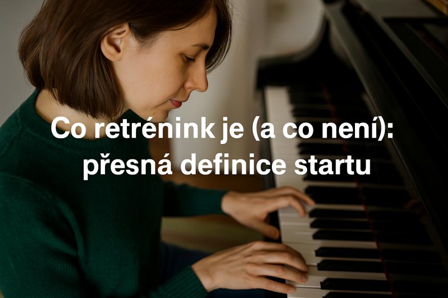 Co retrénink je a co není. Vytvořil Chat GPT