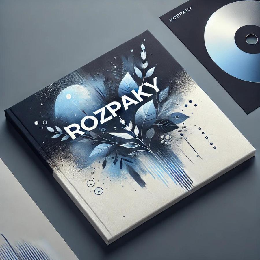Hudební album Rozpaky. Vytvořeno pomocí DALL·E