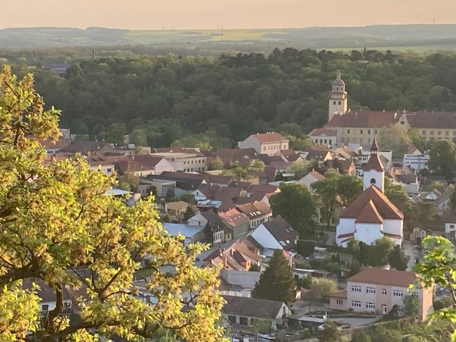 Moravský Krumlov z Křížáku