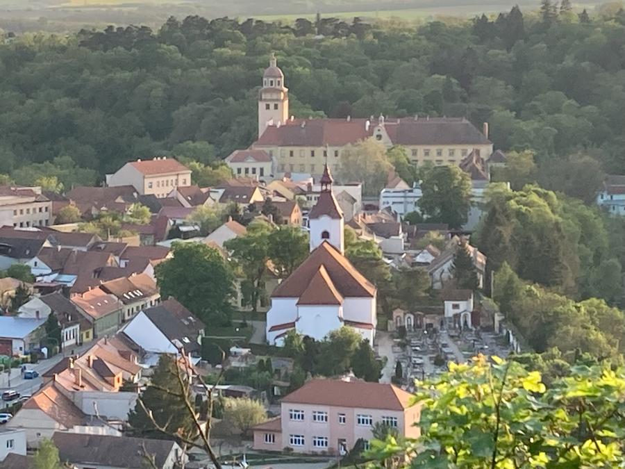 Moravský Krumlov z Křížáku