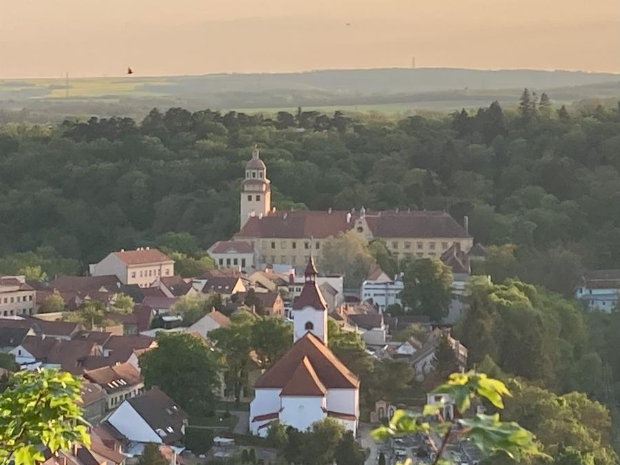 Moravský Krumlov z Křížáku